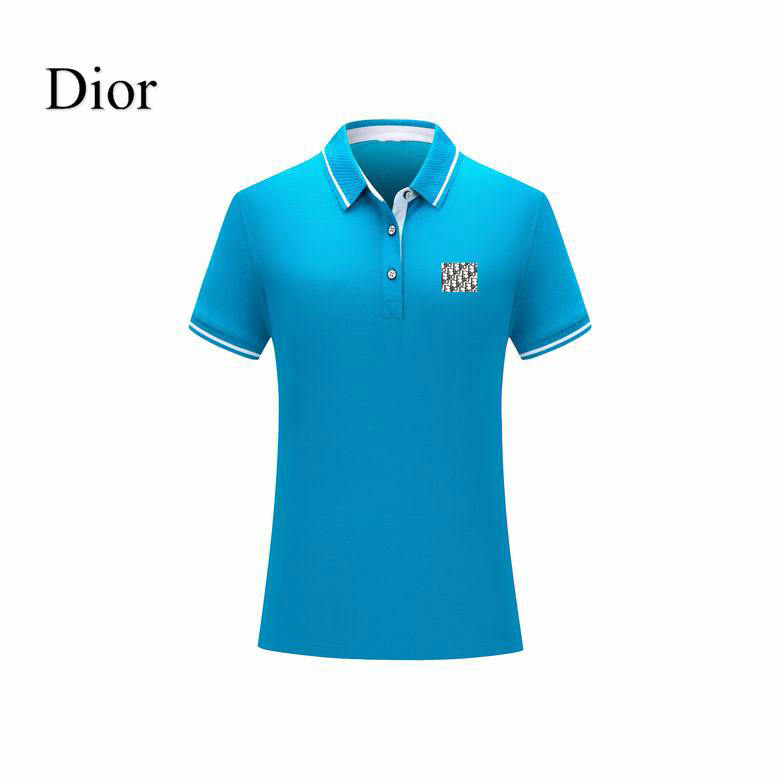 Wholesale Cheap D ior Short Sleeve Lapel T Shirts for Sale