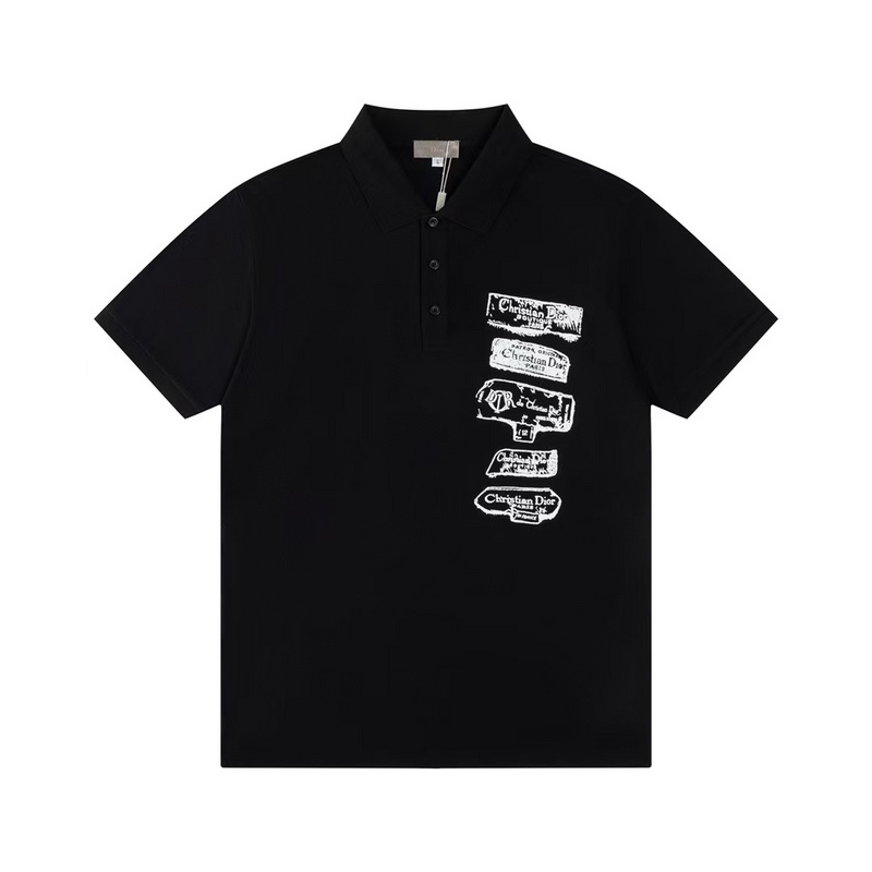 Wholesale High-quality Cheap D.ior Short Sleeve Fashion Designer Replica Lapel T-Shirts for sale