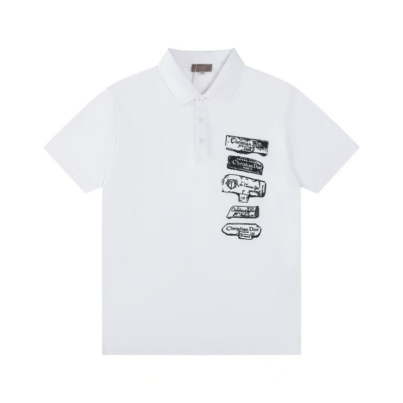 Wholesale High-quality Cheap D.ior Short Sleeve Fashion Designer Replica Lapel T-Shirts for sale
