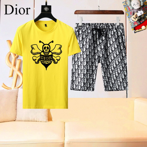 Wholesale High-quality Cheap D.ior Short Sleeve Fashion Designer Replica Tracksuits for sale