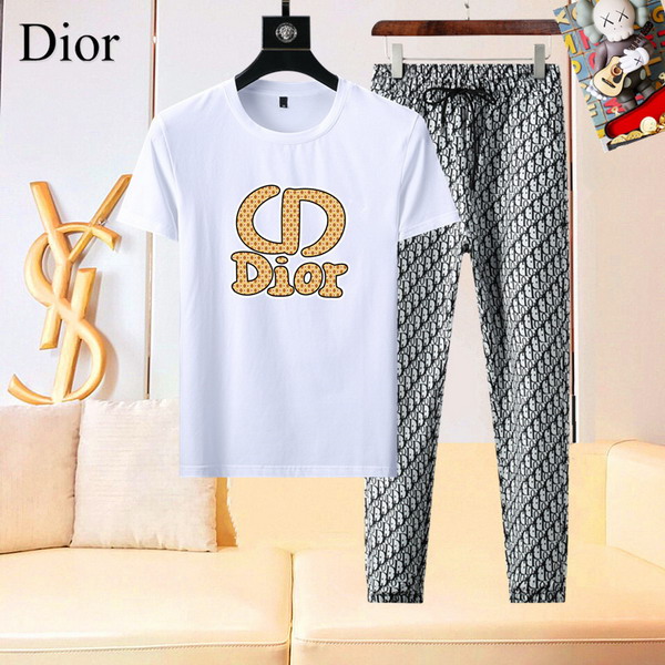 Wholesale High-quality Cheap D.ior Short Sleeve Fashion Designer Replica Tracksuits for sale