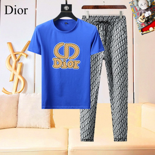 Wholesale High-quality Cheap D.ior Short Sleeve Fashion Designer Replica Tracksuits for sale