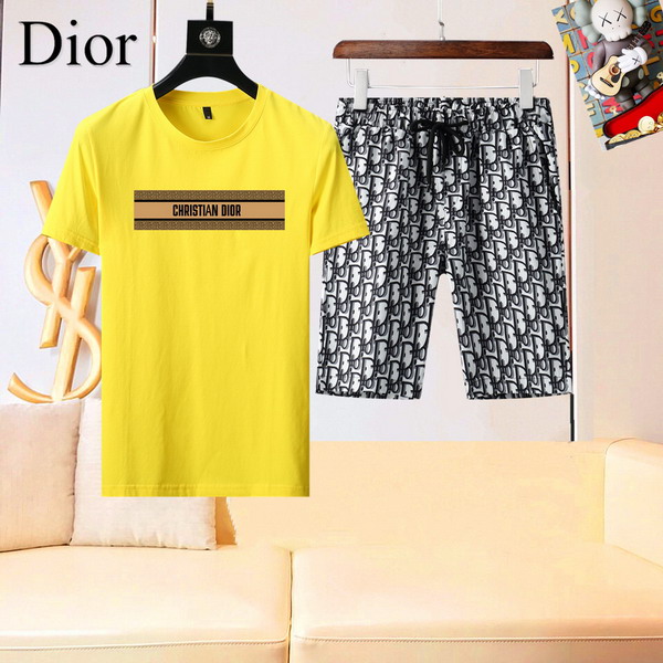 Wholesale High-quality Cheap D.ior Short Sleeve Fashion Designer Replica Tracksuits for sale