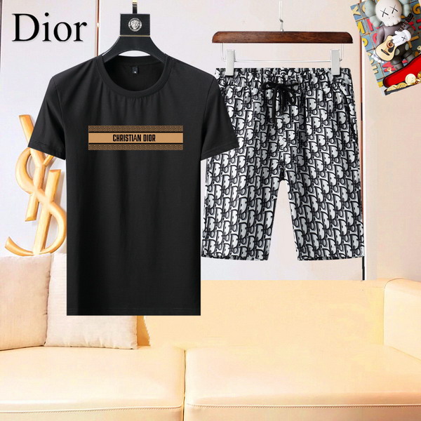 Wholesale High-quality Cheap D.ior Short Sleeve Fashion Designer Replica Tracksuits for sale