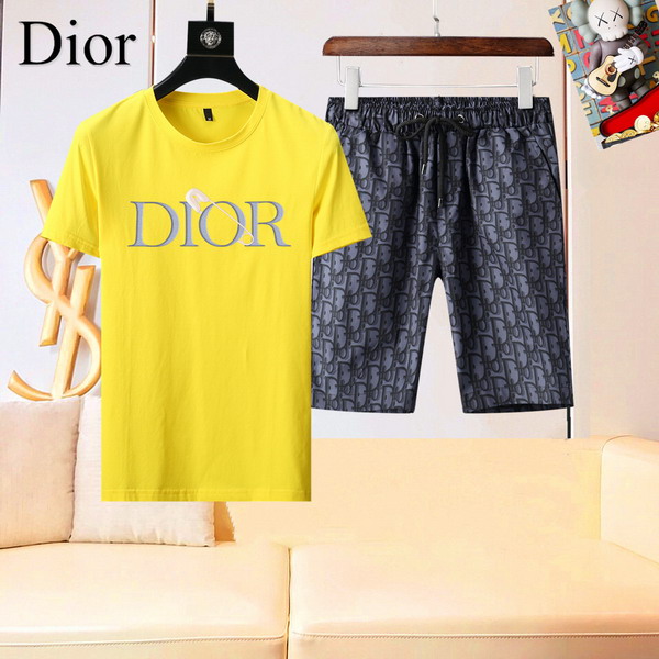 Wholesale High-quality Cheap D.ior Short Sleeve Fashion Designer Replica Tracksuits for sale