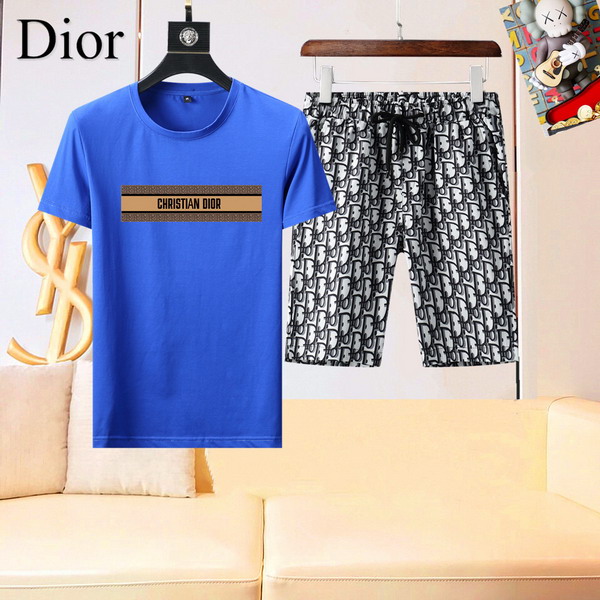 Wholesale High-quality Cheap D.ior Short Sleeve Fashion Designer Replica Tracksuits for sale