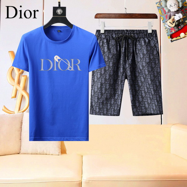 Wholesale High-quality Cheap D.ior Short Sleeve Fashion Designer Replica Tracksuits for sale