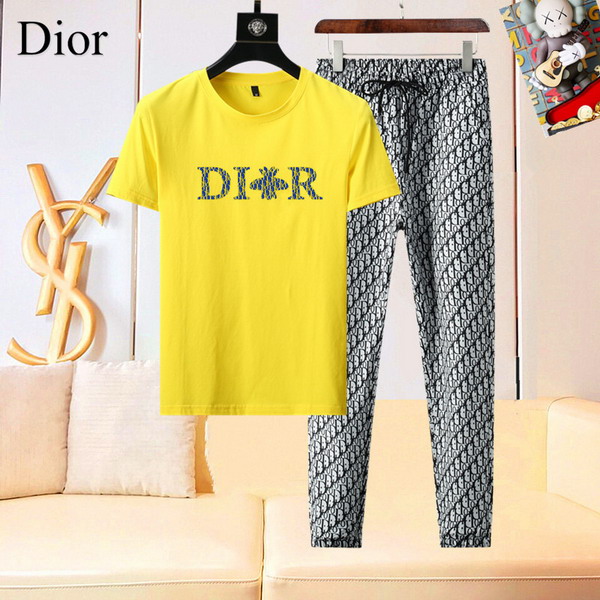 Wholesale High-quality Cheap D.ior Short Sleeve Fashion Designer Replica Tracksuits for sale