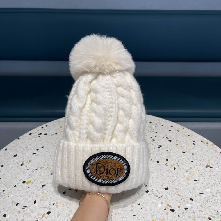 Wholesale Cheap D ior Cashmere Beanies for Sale