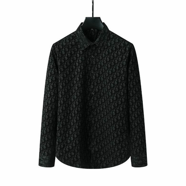 Wholesale Cheap D ior Long Sleeve MEN Shirts for Sale