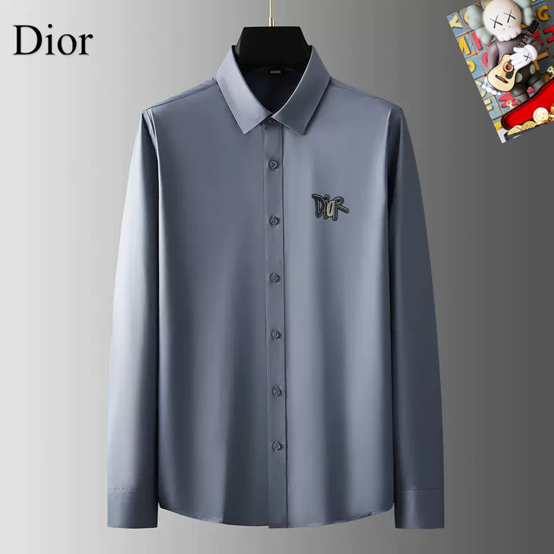 Wholesale Cheap D.ior men Long Sleeve Designer Shirts for Sale