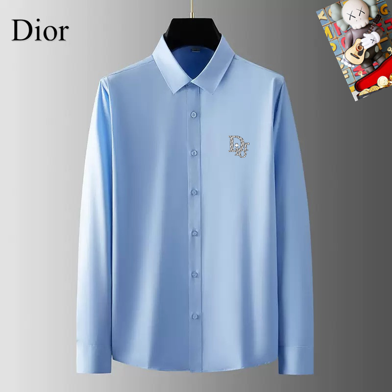 Wholesale Cheap D.ior men Long Sleeve Designer Shirts for Sale