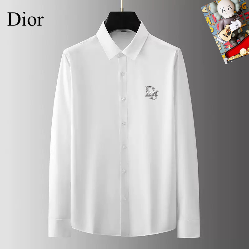 Wholesale Cheap D.ior men Long Sleeve Designer Shirts for Sale