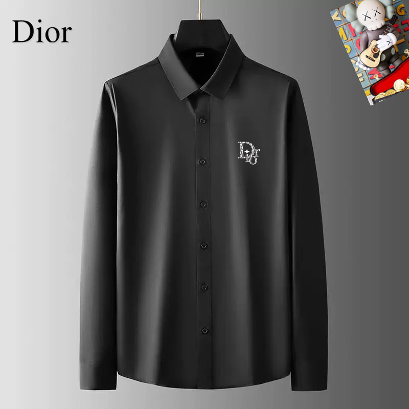 Wholesale Cheap D.ior men Long Sleeve Designer Shirts for Sale