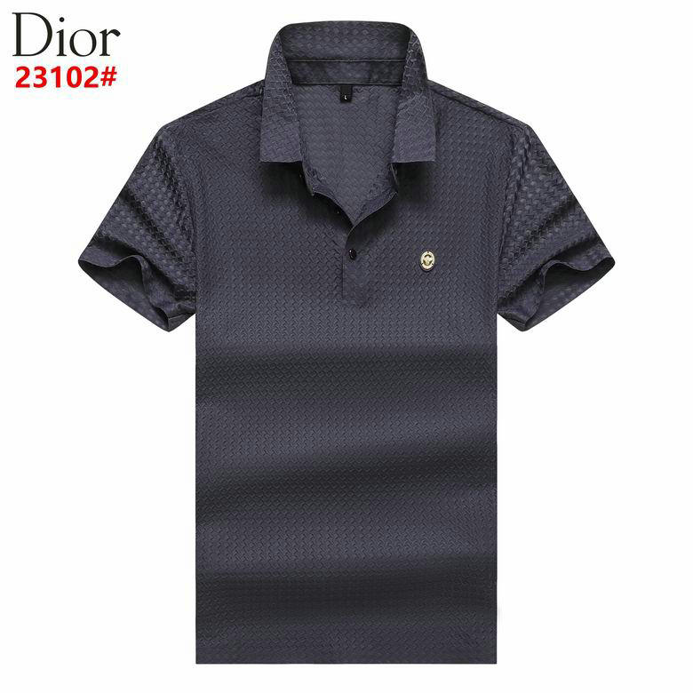 Wholesale Cheap D ior Shorts Sleeve Lapel T Shirts for Sale