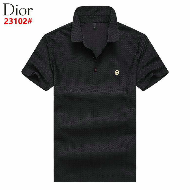 Wholesale Cheap D ior Shorts Sleeve Lapel T Shirts for Sale
