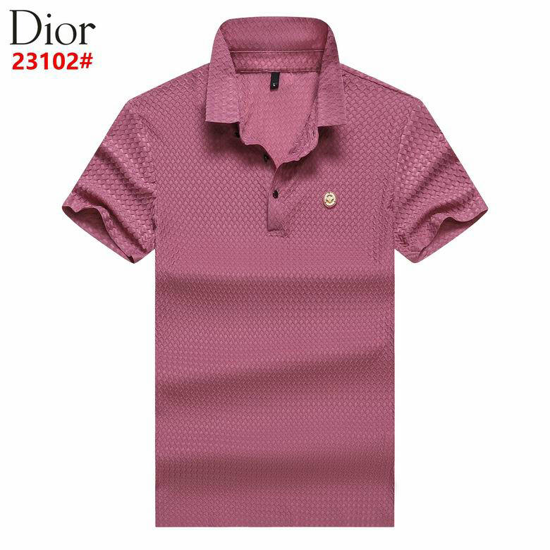 Wholesale Cheap D ior Shorts Sleeve Lapel T Shirts for Sale