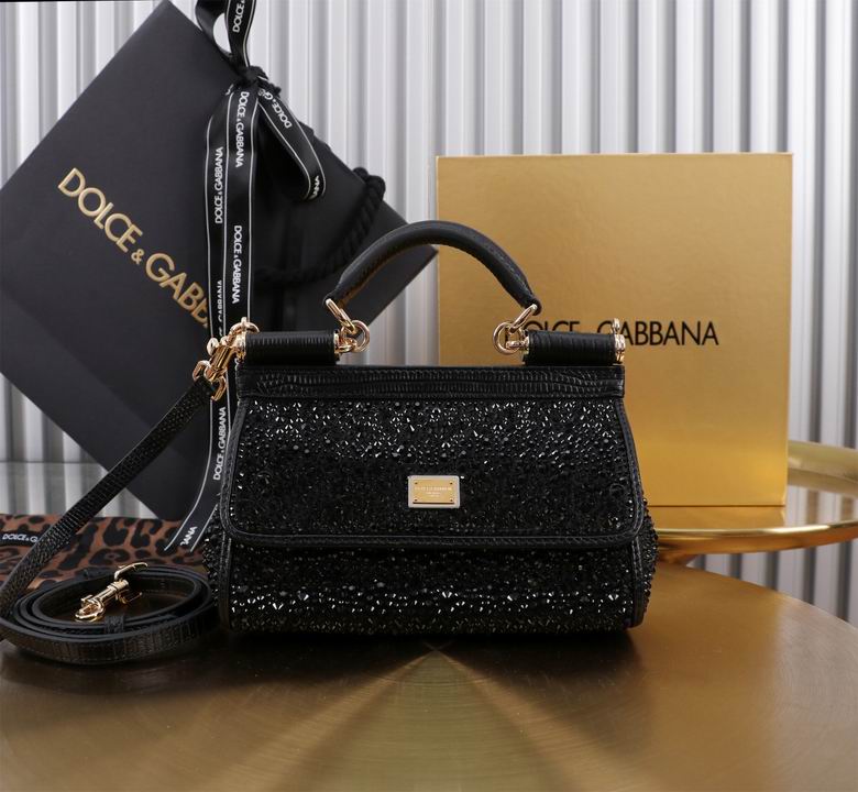 Wholesale Cheap High quality AAA Replica D.olce Gabbana Sicily Leather Tote Bags for Sale