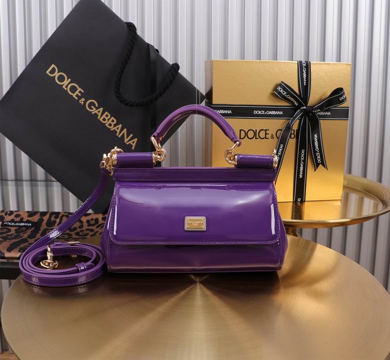 Wholesale Cheap High quality AAA Replica D.olce Gabbana Sicily Leather Tote Bags for Sale