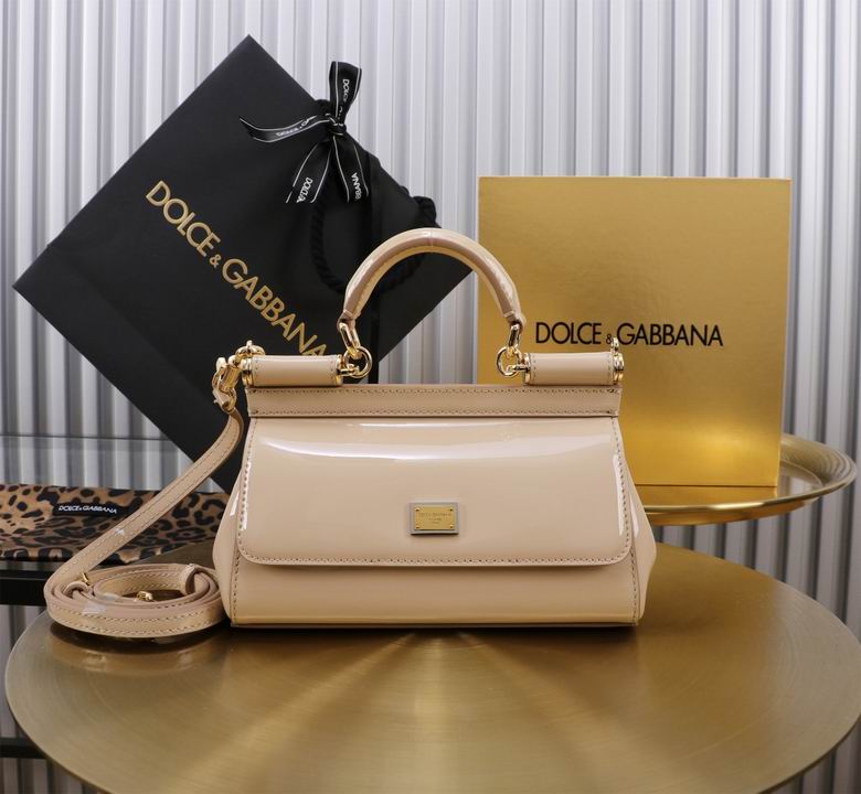 Wholesale Cheap High quality AAA Replica D.olce Gabbana Sicily Leather Tote Bags for Sale