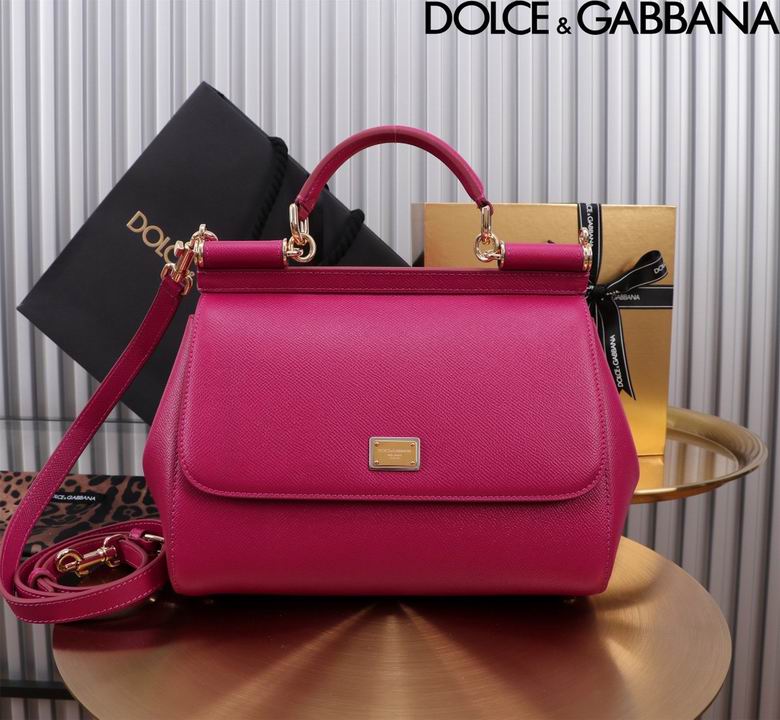 Wholesale Cheap High quality AAA Replica D.olce Gabbana Sicily Leather Bags for Sale