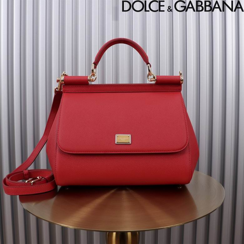 Wholesale Cheap High quality AAA Replica D.olce Gabbana Sicily Leather Bags for Sale