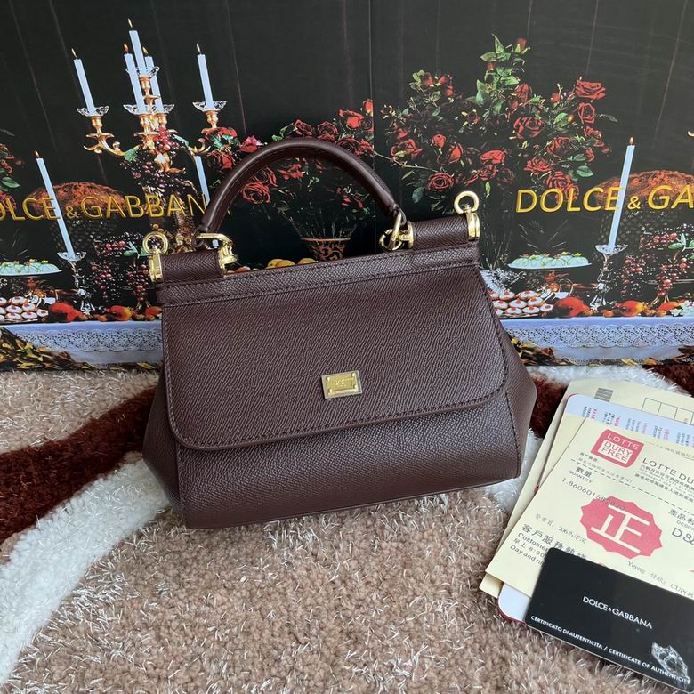 Wholesale AAA quality Replica D.olce Gabbana Sicily  Leather Tote Shoulder Bags for Sale
