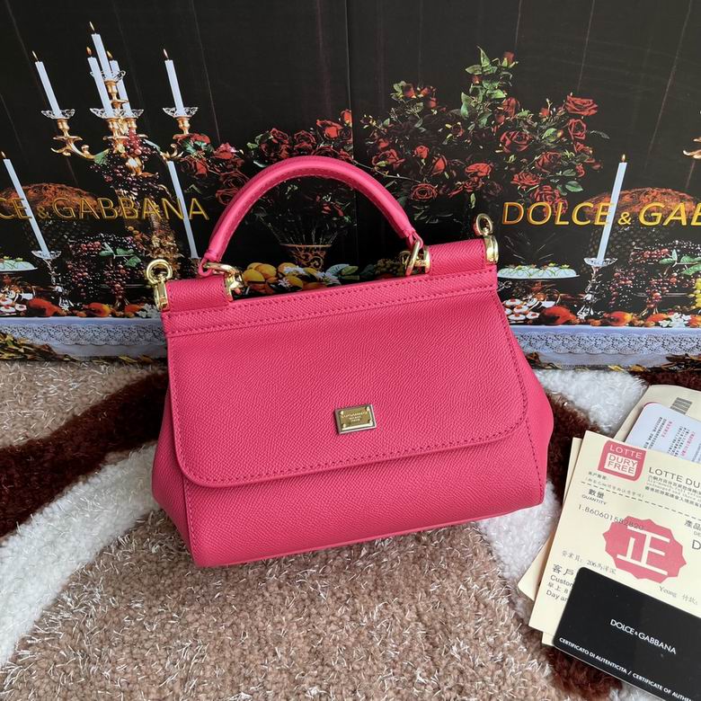 Wholesale AAA quality Replica D.olce Gabbana Sicily  Leather Tote Shoulder Bags for Sale