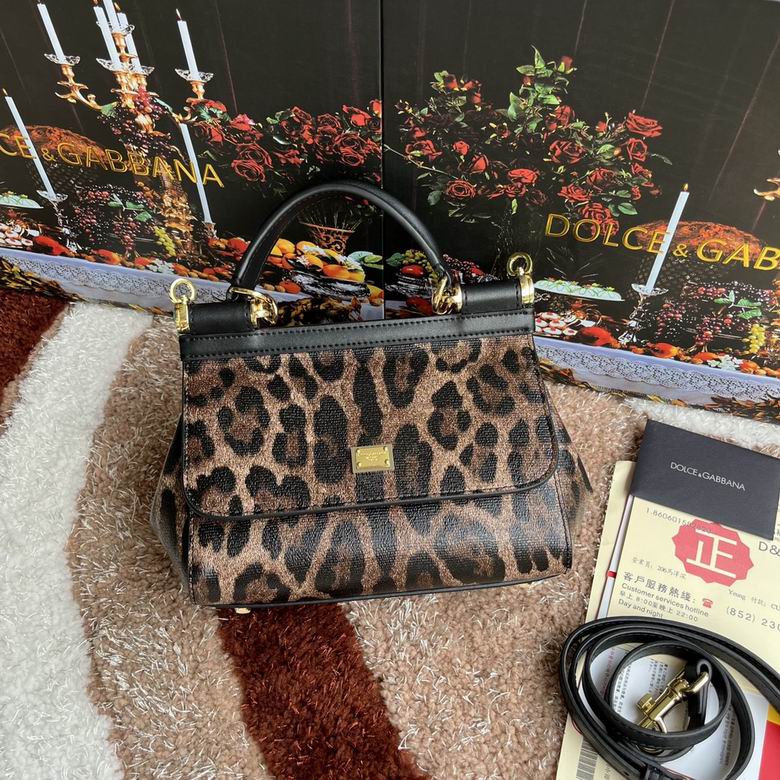 Wholesale AAA quality Replica D.olce Gabbana Sicily  Leather Tote Shoulder Bags for Sale