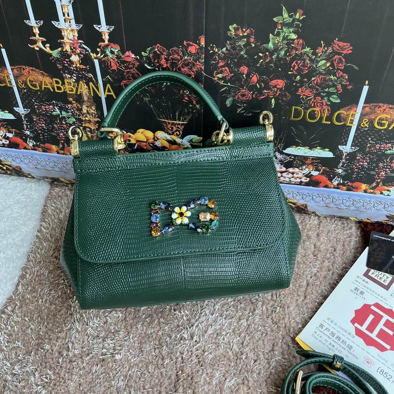 Wholesale AAA quality Replica D.olce Gabbana Sicily  Leather Tote Shoulder Bags for Sale