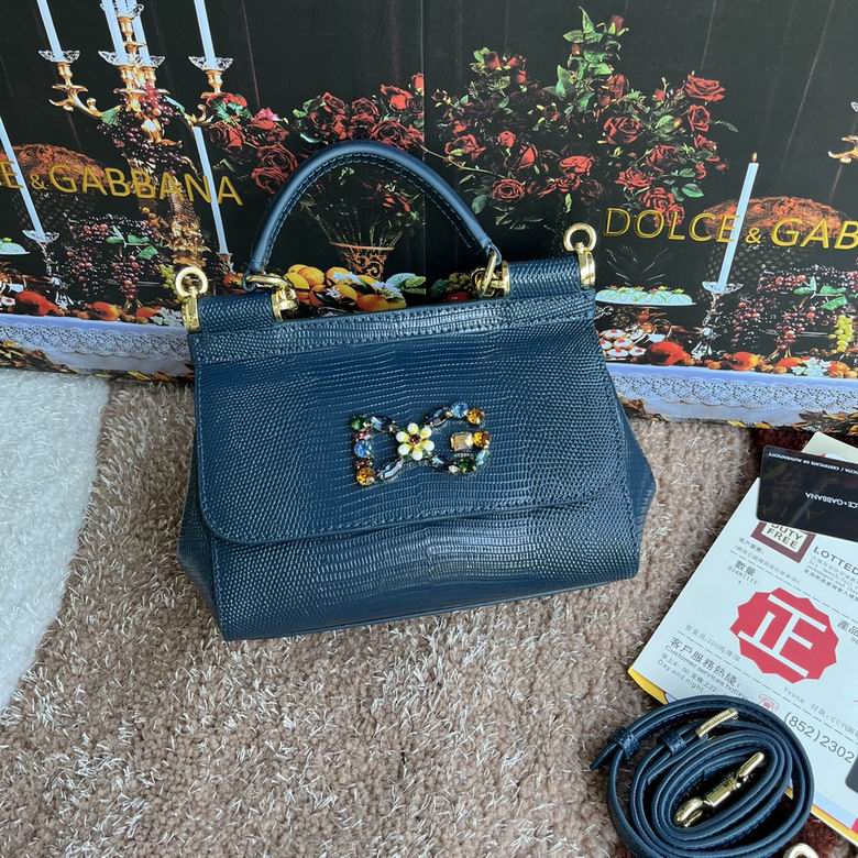 Wholesale AAA quality Replica D.olce Gabbana Sicily  Leather Tote Shoulder Bags for Sale