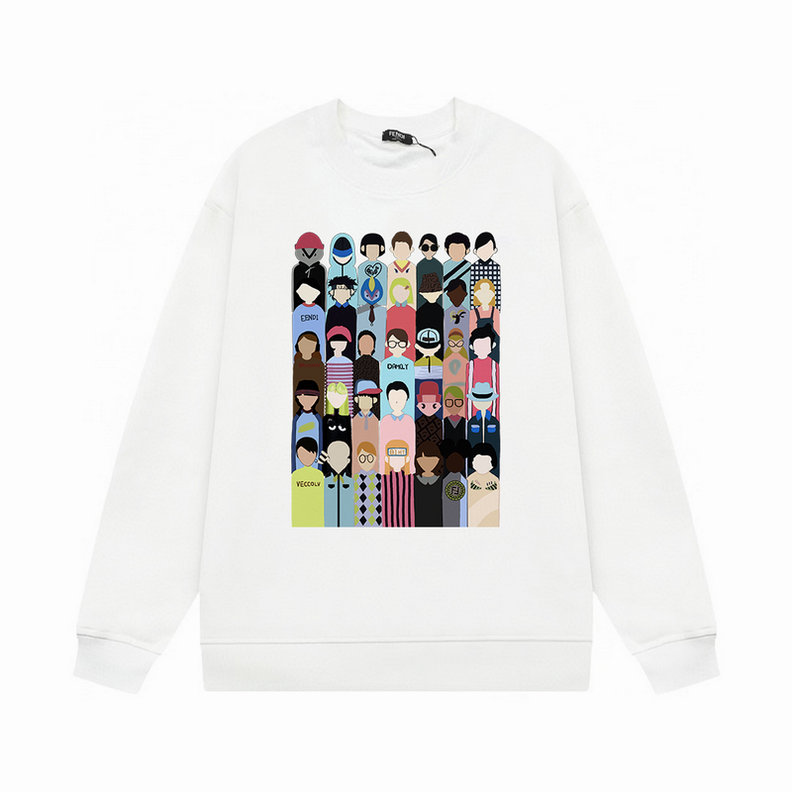 Wholesale Cheap High Quality Women F.endi Designer Sweatshirts for Sale