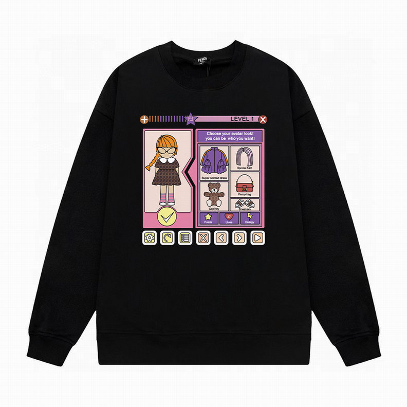 Wholesale Cheap High Quality Women F.endi Designer Sweatshirts for Sale