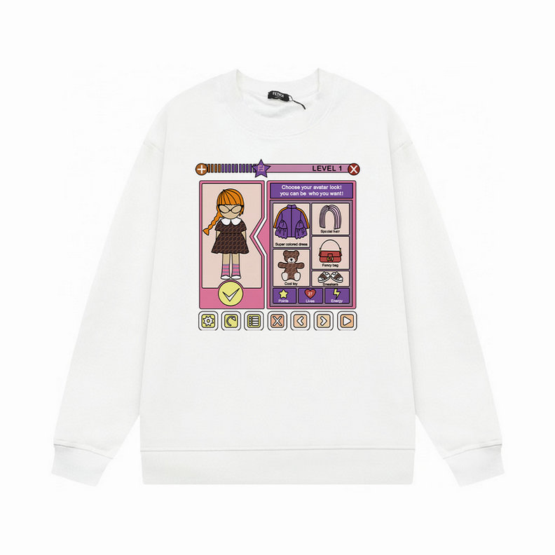Wholesale Cheap High Quality Women F.endi Designer Sweatshirts for Sale