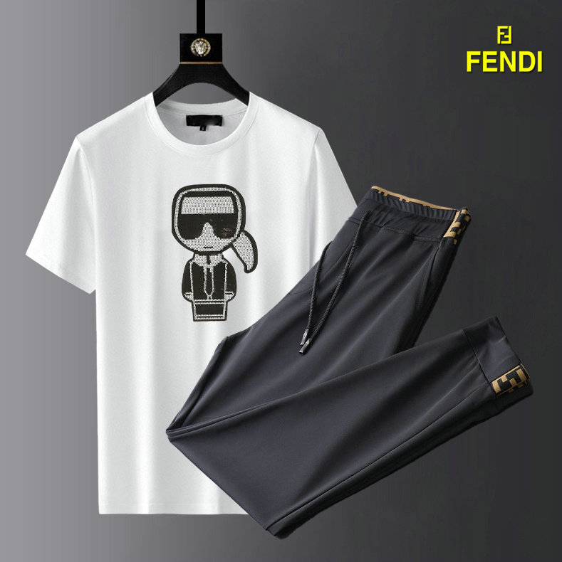 Wholesale Cheap Fendi Designer Tracksuits for Sale