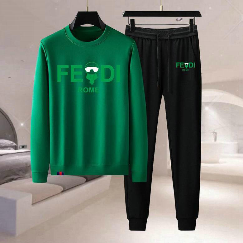 Wholesale Cheap F endi Long Sleeve Tracksuits for Sale