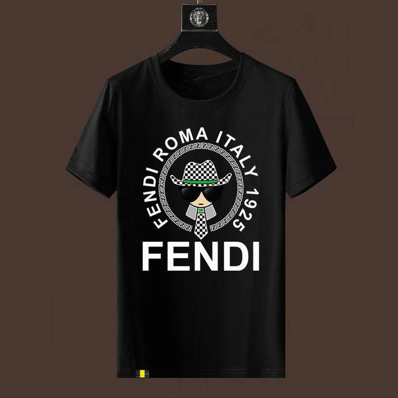 Wholesale Cheap F endi Men Short Sleeve T Shirts for Sale