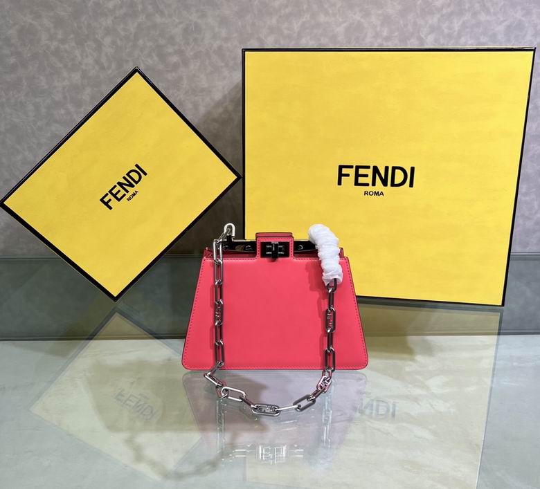 Wholesale Cheap Fendi Peekaboo Cut Shoulder Bags for Sale