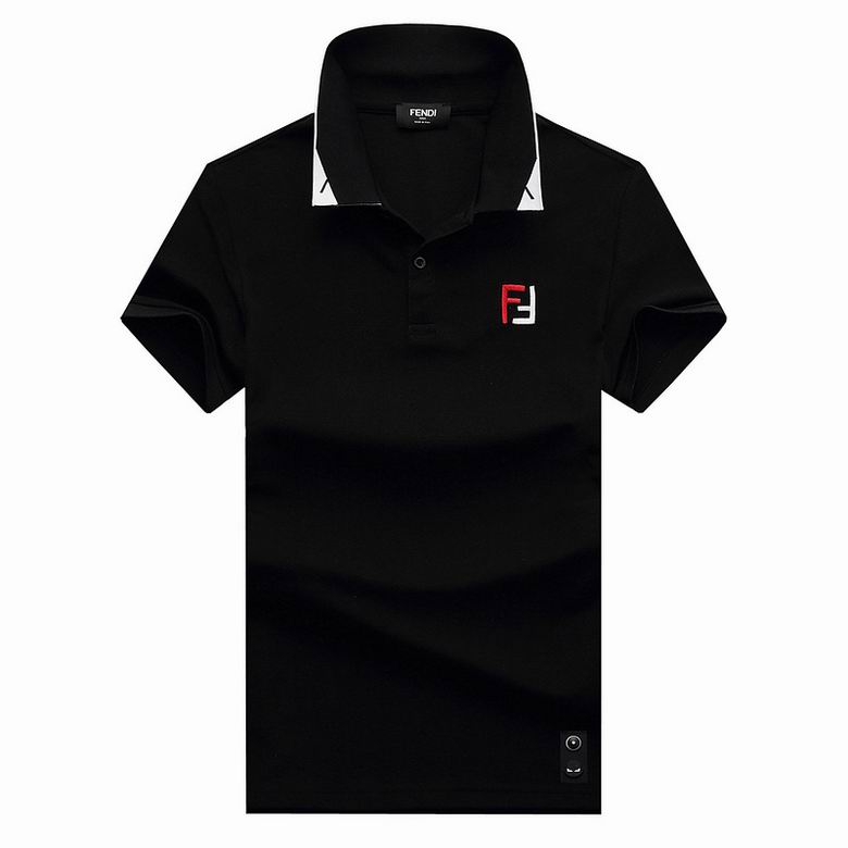 Wholesale Cheap F endi Short Sleeve POLO T Shirts for Sale