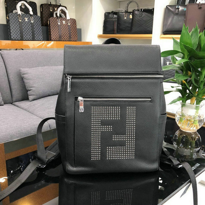 Wholesale Cheap AAA Fendi Leather Backpacks for Sale