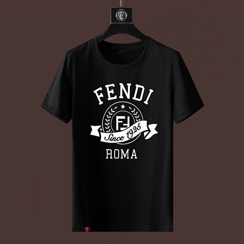 Wholesale High-quality Fendi Short Round Collar Replica T Shirts for sale