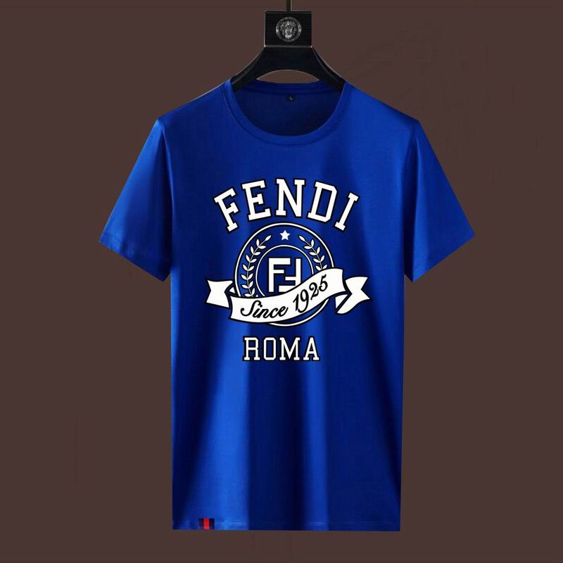 Wholesale High-quality Fendi Short Round Collar Replica T Shirts for sale