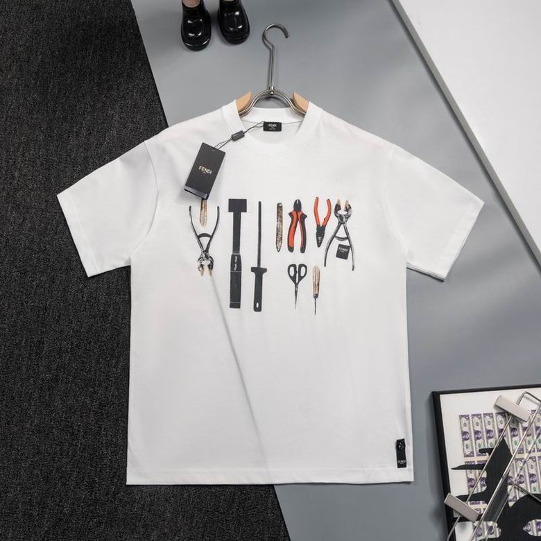 Wholesale Cheap High Quality Fashion F.endi Replica Designer T shirts for Sale