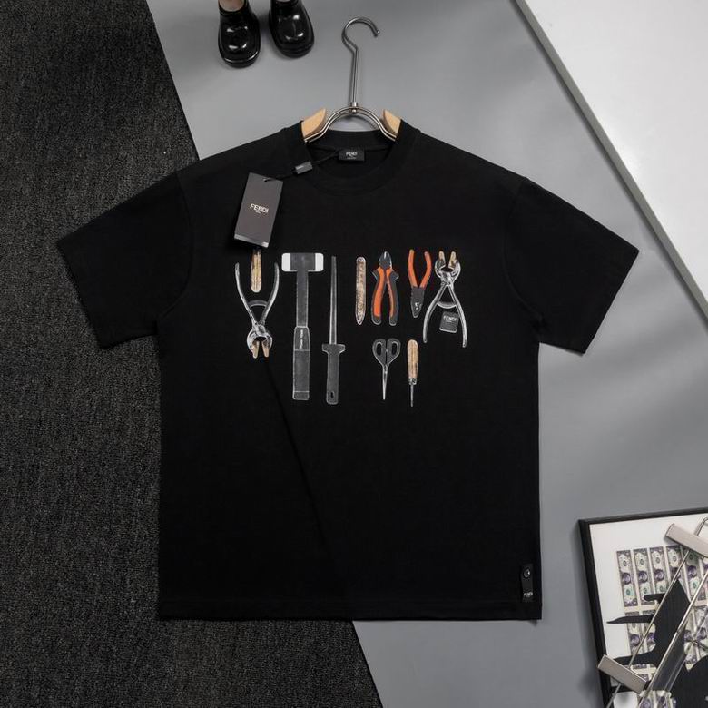 Wholesale Cheap High Quality Fashion F.endi Replica Designer T shirts for Sale