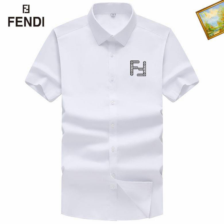 Wholesale Cheap F endi Short Sleeve mens Shirts for Sale