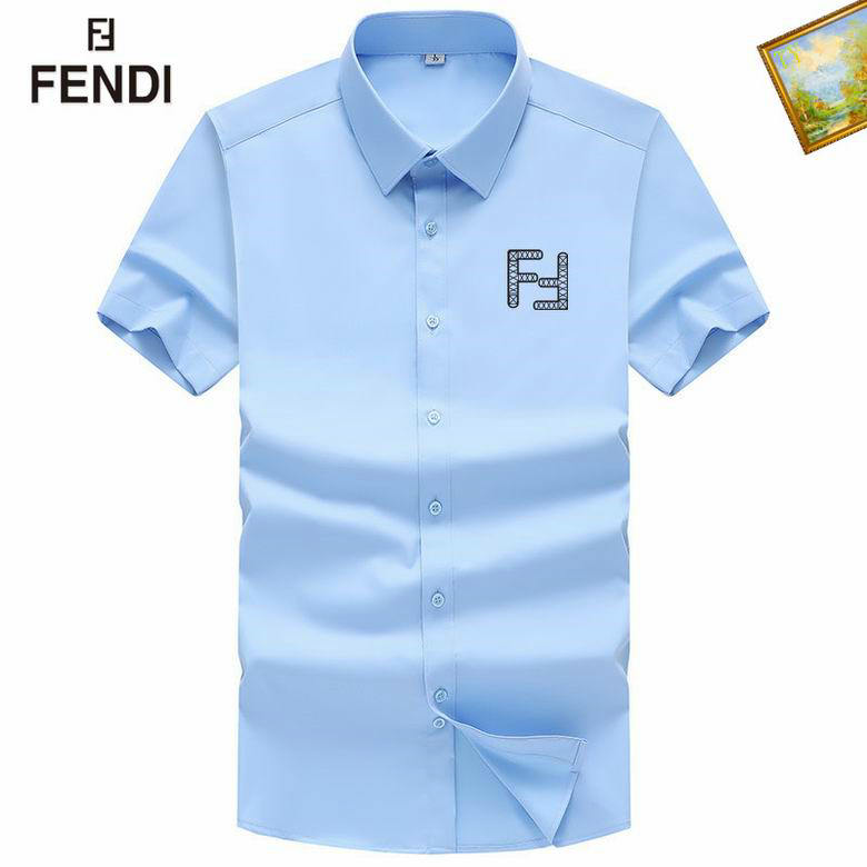 Wholesale Cheap F endi Short Sleeve mens Shirts for Sale