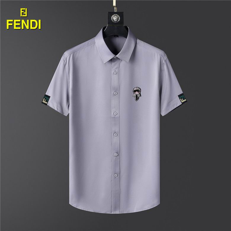 Wholesale Cheap F endi Short Sleeve Shirts for Sale