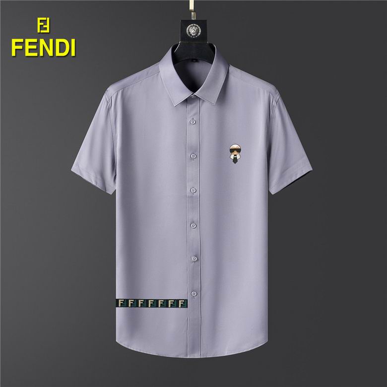 Wholesale Cheap F endi Short Sleeve Shirts for Sale