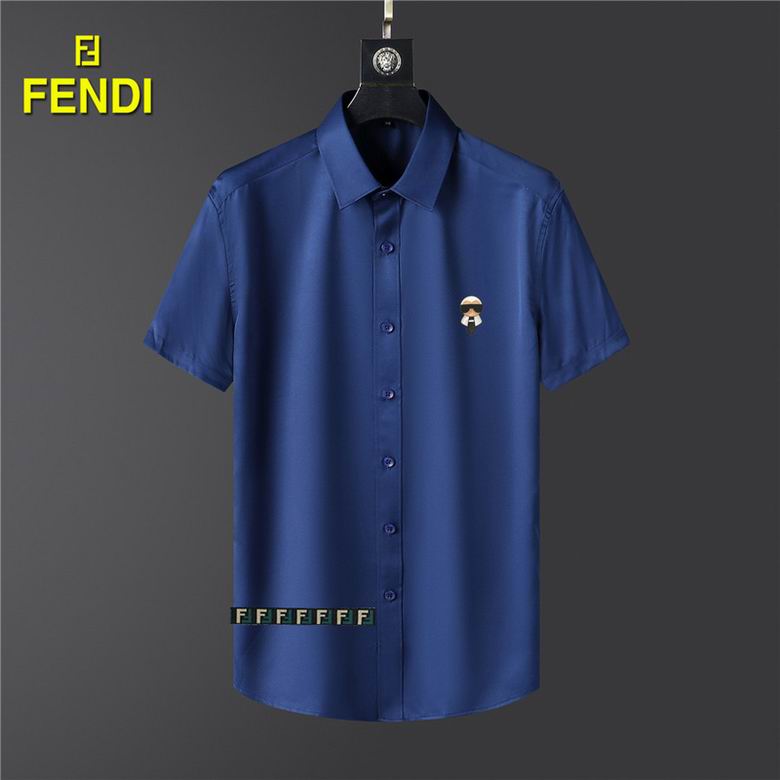 Wholesale Cheap F endi Short Sleeve Shirts for Sale