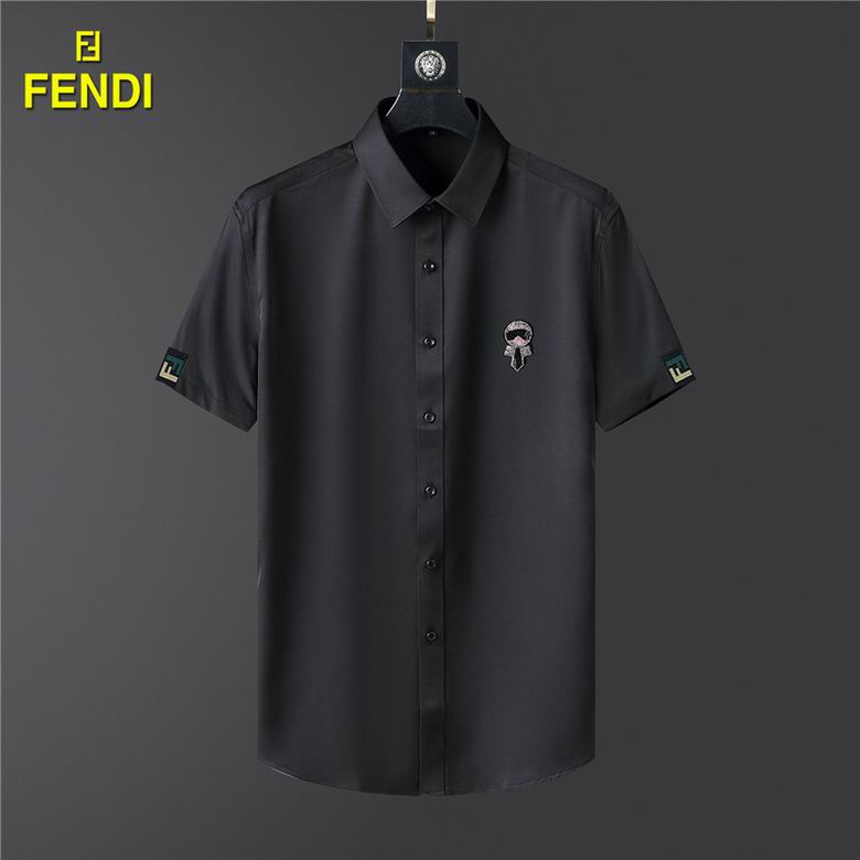 Wholesale Cheap F endi Short Sleeve Shirts for Sale